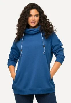 Ulla Popken Bluza - Grijs/blauw -Lindex eff6b9d6f4614284b6ddf0e1c04b44d1