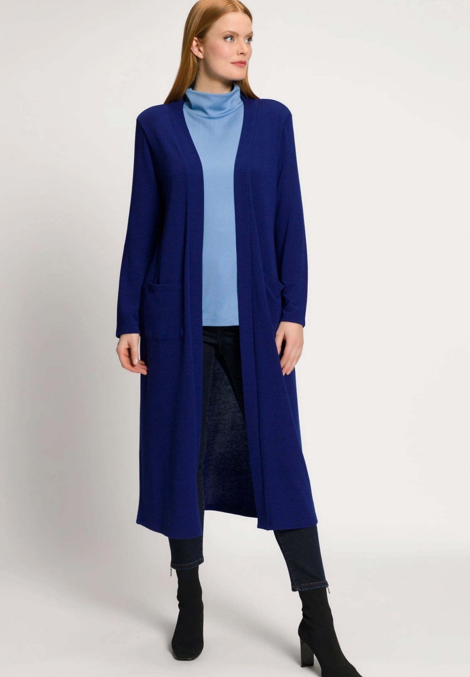 Ulla Popken Kardigan - Koningsblauw 3 Ulla Popken Kardigan - Koningsblauw