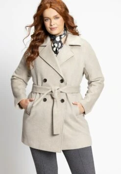 Ulla Popken Prochowiec - Lichtchampagne 8 Ulla Popken Prochowiec - Lichtchampagne -Lindex f1492bd00150400f85335be1ddb742b8