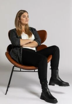 Ulla Popken Spodnie Materiałowe - Noir -Lindex f166fec970714e54969f07060d1963d4