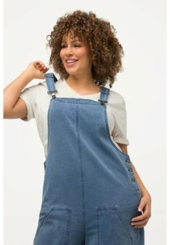 Ulla Popken Ogrodniczki - Bleu Jean -Lindex f1edfbfbb59141cbb1463b3f51b894f6