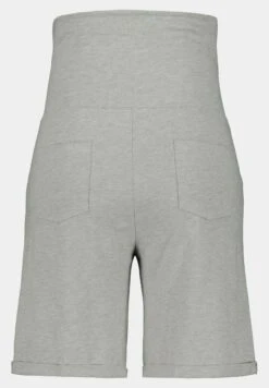 Ulla Popken Szorty - Grau-melange -Lindex f1f366e343674c968ec718c3743a0401