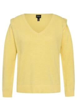 Ulla Popken Sweter - Jaune Citron -Lindex f3079b68c7474205890edd3da7687992