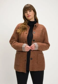 Ulla Popken Kardigan - Rehbraun