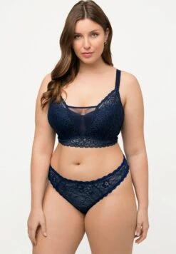 Ulla Popken Stringi - Black/ Light Pink/ Dark Blue -Lindex f43ce6205f594a8da3cef6dfd117127d