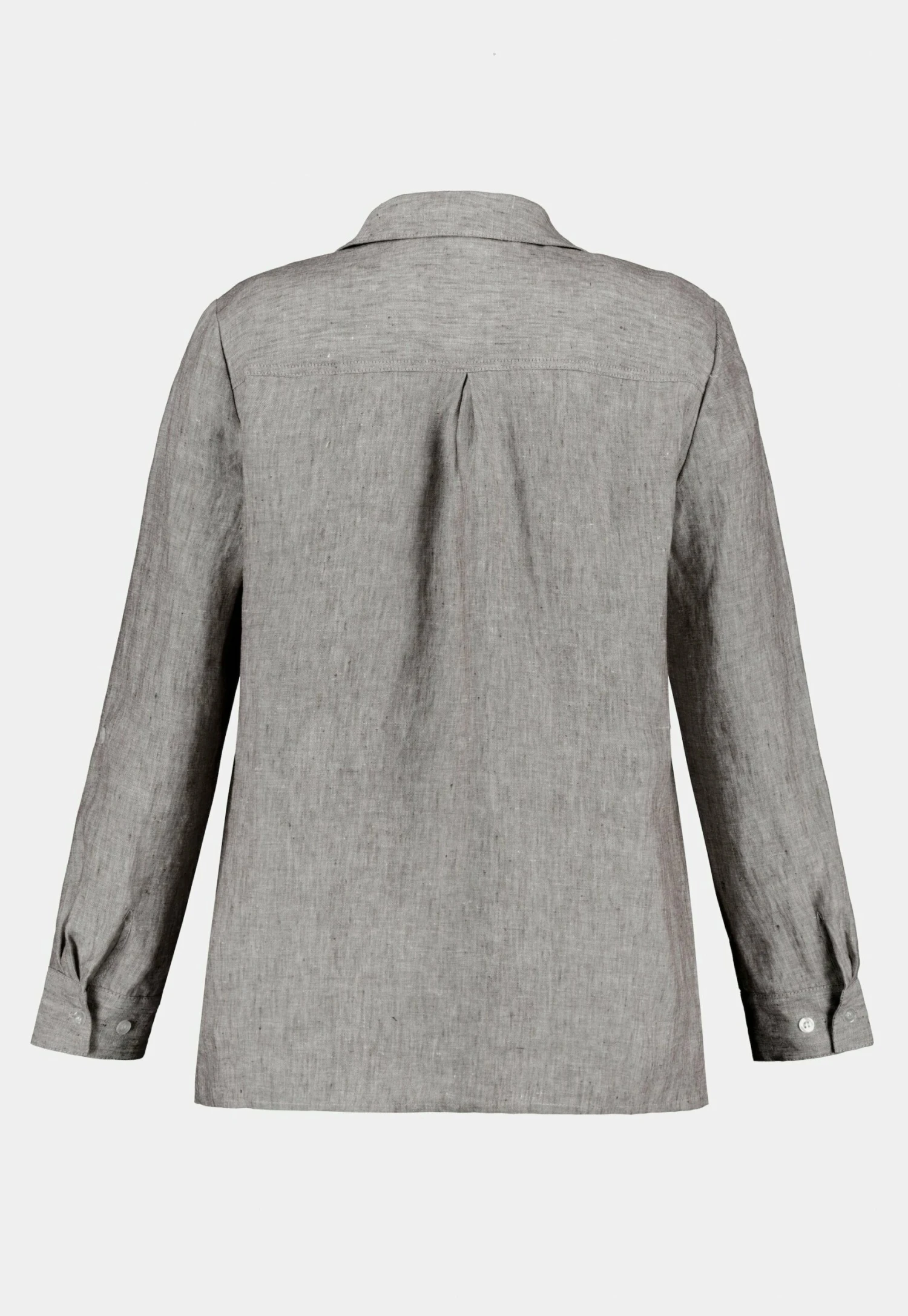 Ulla Popken Koszula - Gris Clair Chiné 4 Ulla Popken Koszula - Gris Clair Chiné - obrazek 2