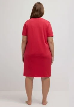 Ulla Popken PLEAT DETAIL - Koszula Nocna - Sorbet Pink -Lindex f4c937933971418e9c20c5bd3f1b3036