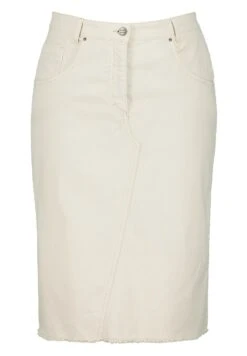 Ulla Popken Spódnica Ołówkowa - Natur -Lindex f614d4f7c82e483fb8d235f7d253864f
