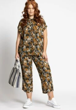 Ulla Popken Koszula - Zwart -Lindex f82e9720b8fa421a85cc6160d3ed217d