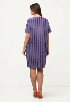 Ulla Popken Sukienka Z Dżerseju - Bleu Paon -Lindex f8cd335945034200a5bdbbf193a496af