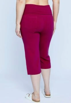 Ulla Popken Spodnie Materiałowe - Magnolienrot -Lindex fb69cb659ba1472cb701f3ab0d2aa8b2