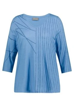 Ulla Popken Bluzka Z Długim Rękawem - Lichtblauw -Lindex fb7257d0dcc64732a67fcc63ebb8143b