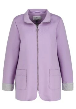 Ulla Popken Krótki Płaszcz - Lavande Clair -Lindex fc174d1d726f41eeb093bdf2da4904be