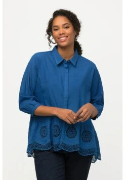 Ulla Popken Koszula - Grey Blue