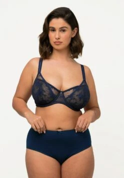 Ulla Popken 4ER-PACK - Figi - Blue Light Blue Black