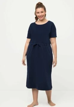 Ulla Popken Koszula Nocna - Bleu Nuit