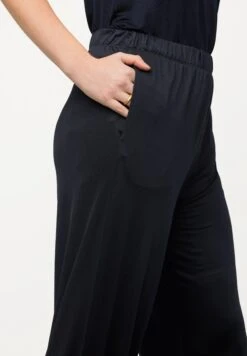 Ulla Popken Spodnie Materiałowe - Bleu De Minuit -Lindex fd954368012747eb907ce9d070cc455d