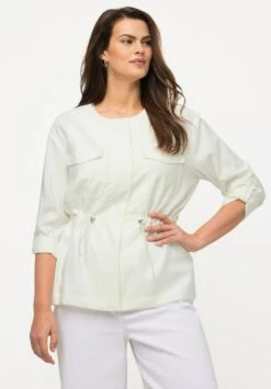 Ulla Popken Kurtka Wiosenna - Sneeuwwit