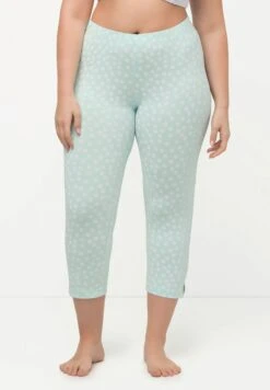 Ulla Popken Spodnie Od Piżamy - Aquamarine